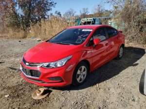 Cash for Cars Newark – 2016 CHEVROLET CRUZE LS